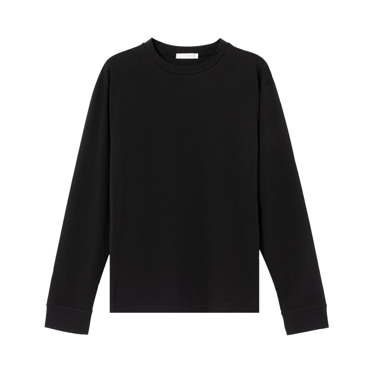 The Row Long-Sleeve Ciles R Top "Black"