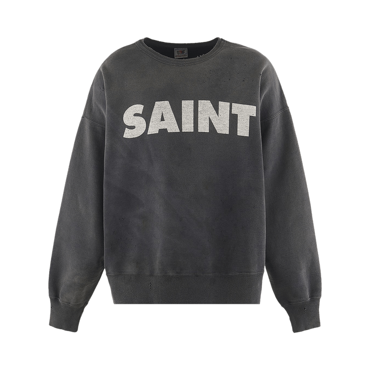 SAINT Mxxxxxx Saint Crew Sweatshirt "Black"