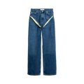 Y/Project Cut Out Jeans "Evergreen/Ice Blue"