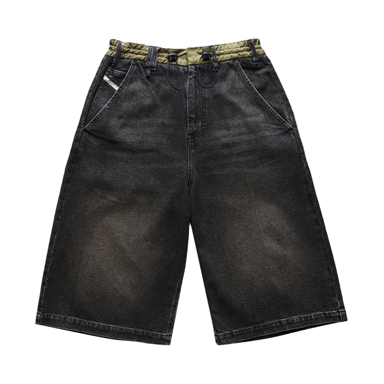 Diesel Loose Bermuda Shorts "Black"