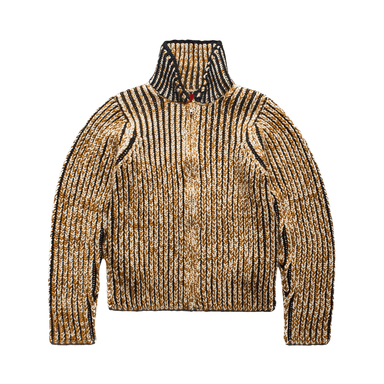 Eckhaus Latta Teddy Cardigan "Black"