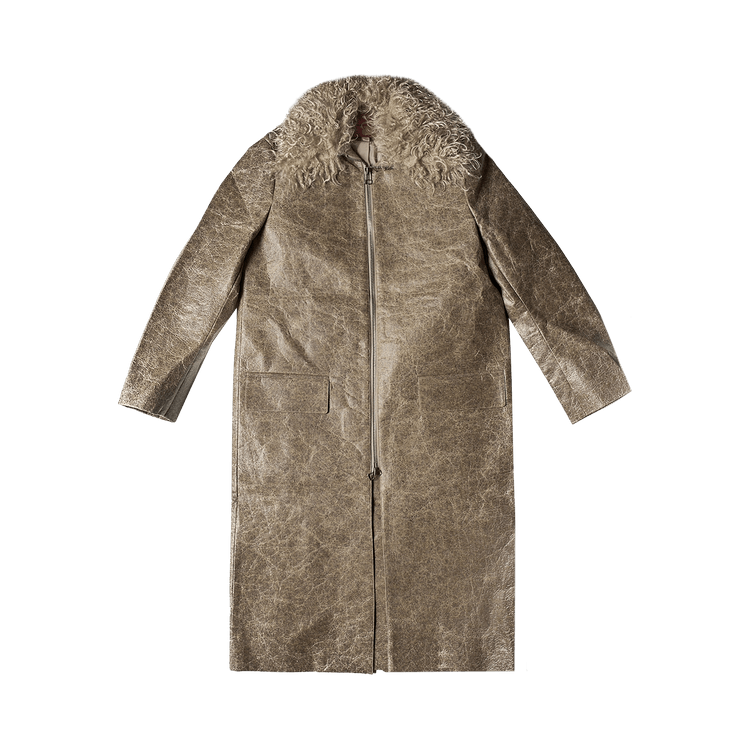 Eckhaus Latta Fond Coat "Natural"
