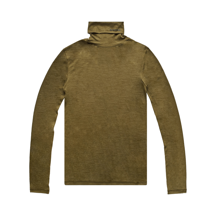 Jil Sander High-Neck T-Shirt "Green"