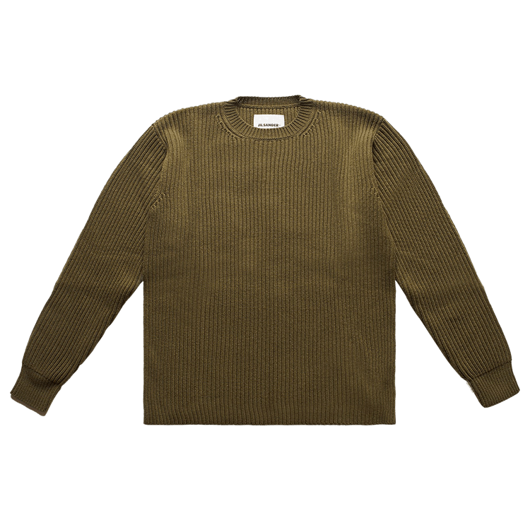 Jil Sander Cableknit Sweater "Green"