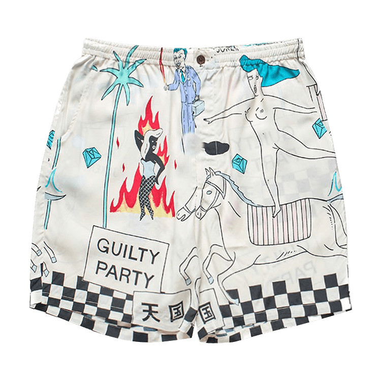 Wacko Maria Hawaiian Shorts (Type 5) "White"