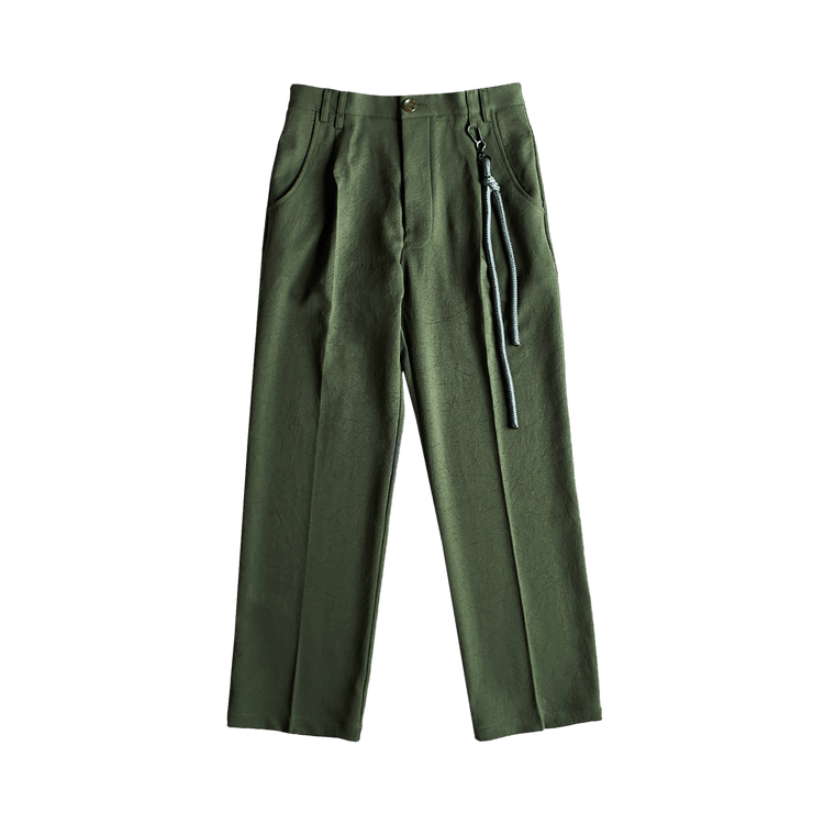 Song for the Mute Loose Pleated Pant "Green"