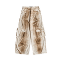 Mowalola Double D Jeans "White"
