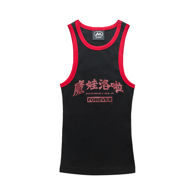 Mowalola Forever Tank "Black"