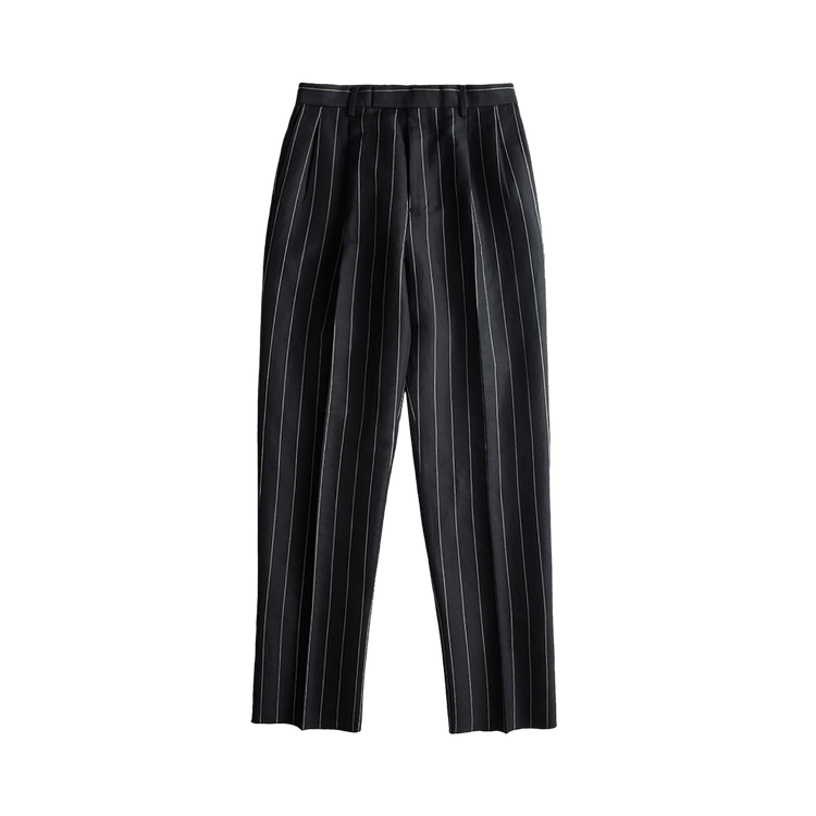 Wacko Maria Double Pleated Trousers "Black"