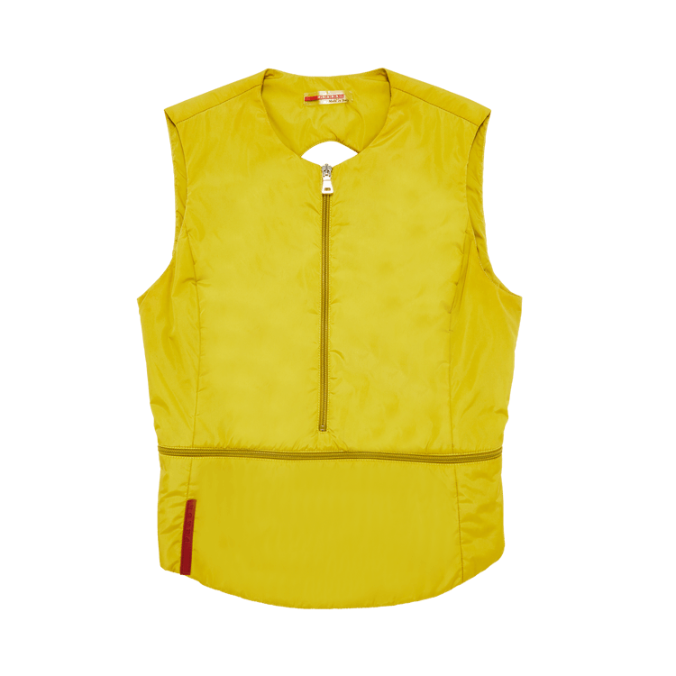 Prada Backless Top "Yellow"