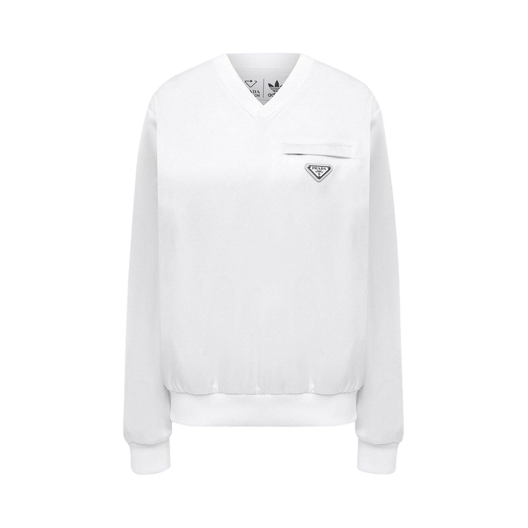 Prada x adidas Re-Nylon Sweatshirt "White"