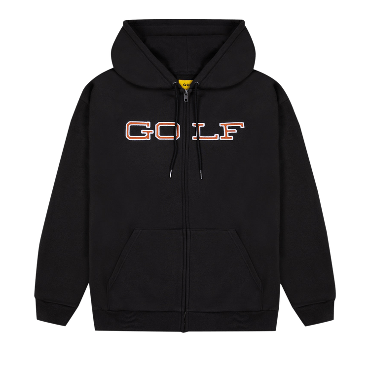 GOLF WANG State Zip Up Hoodie "Black"