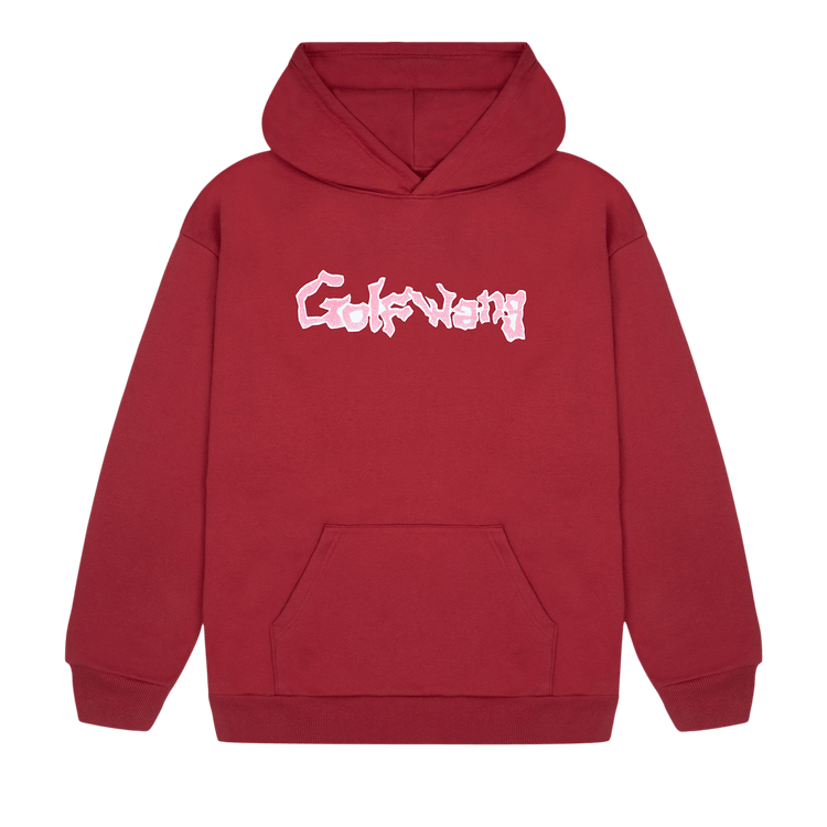 GOLF WANG Krusher Hoodie "Dark Red"