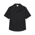 Courrèges Short-Sleeves Shirt "Black"