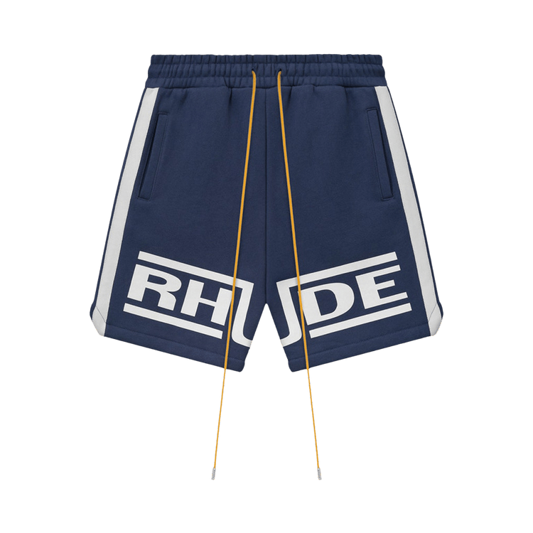 Rhude Champions Short "Navy/Vintage White"