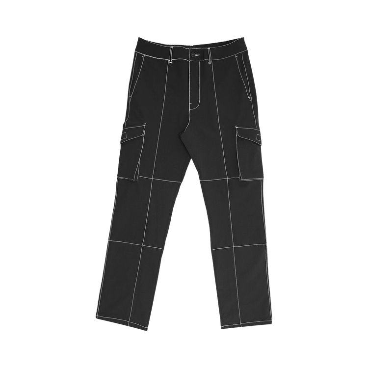 Students Cedric Nylon Cargo Pants "Black"