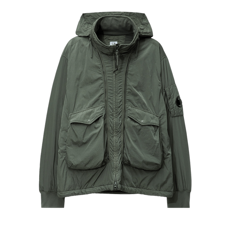 C.P. Company Chrome-R Goggle Overshirt Jacket "Grape Leaf"