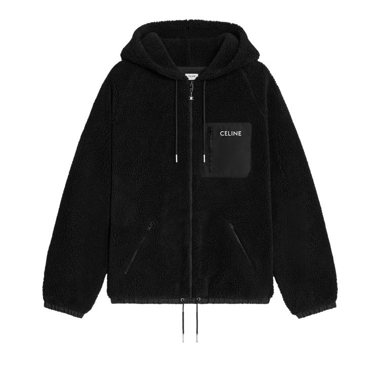 CELINE Celine Hooded Jacket "Black/White"