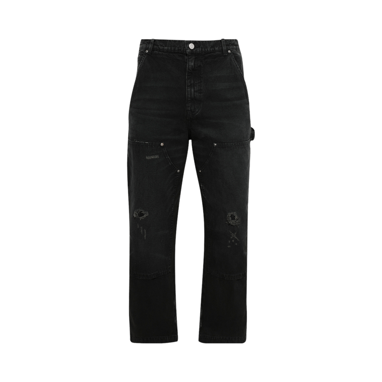 Enfants Riches Déprimés Double Knee Paint Pants "Black"