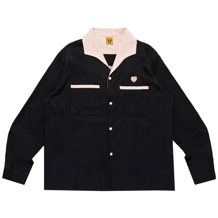 Human Made Open Collar Shirt "Black"