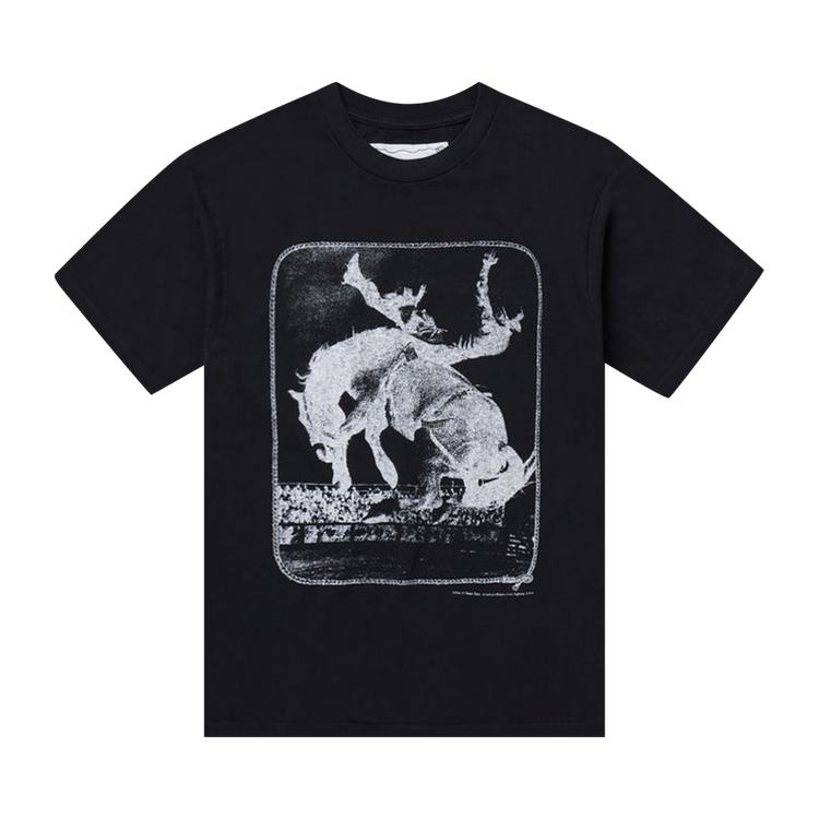One Of These Days Last Ride Short-Sleeve T-Shirt "Sun Faded Washed Black"