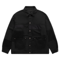 Comme des Garçons Homme Plus Dyed Patchwork Chore Jacket "Black"