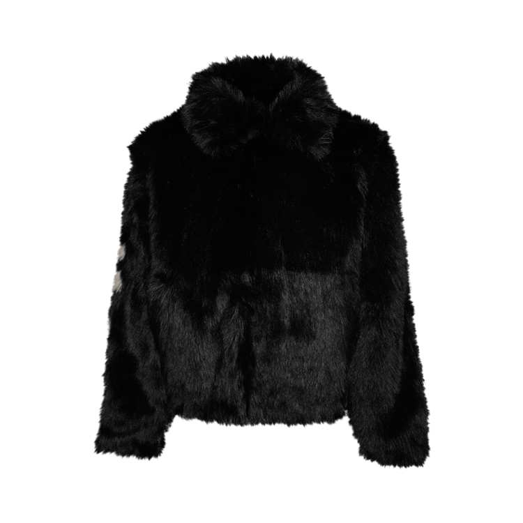 032C Anti-Gauguin Faux Fur Blouson "Black"