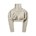 Jean Paul Gaultier Madonna Knitted Breast Sweater "Cream"
