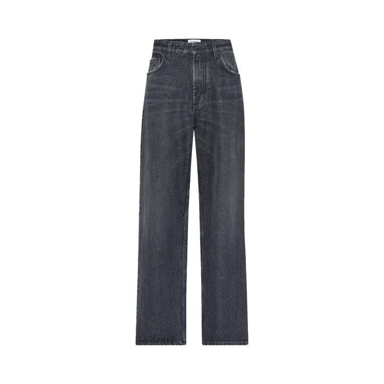 Jean Paul Gaultier Body Mariniere Printed Jeans "Vintage Black/White"