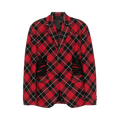 Jean Paul Gaultier Tartan Tailored Jacket "Red/Black/White"