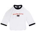 Jean Paul Gaultier Jersey Twisted Ringer T-Shirt "White"
