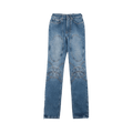 Jean Paul Gaultier Lace-Up Denim Jeans "Vintage Blue"