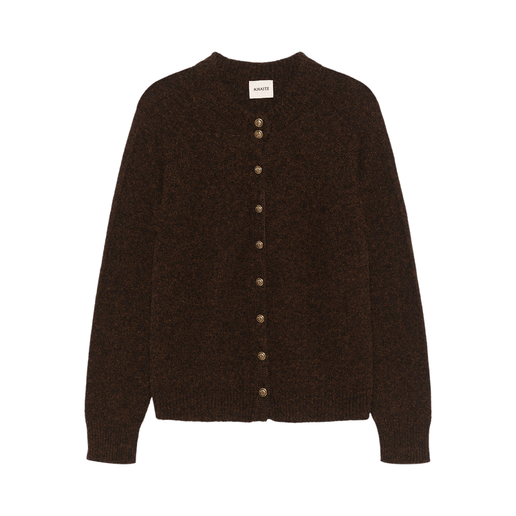 Khaite Ambre Cardigan "Chestnut"