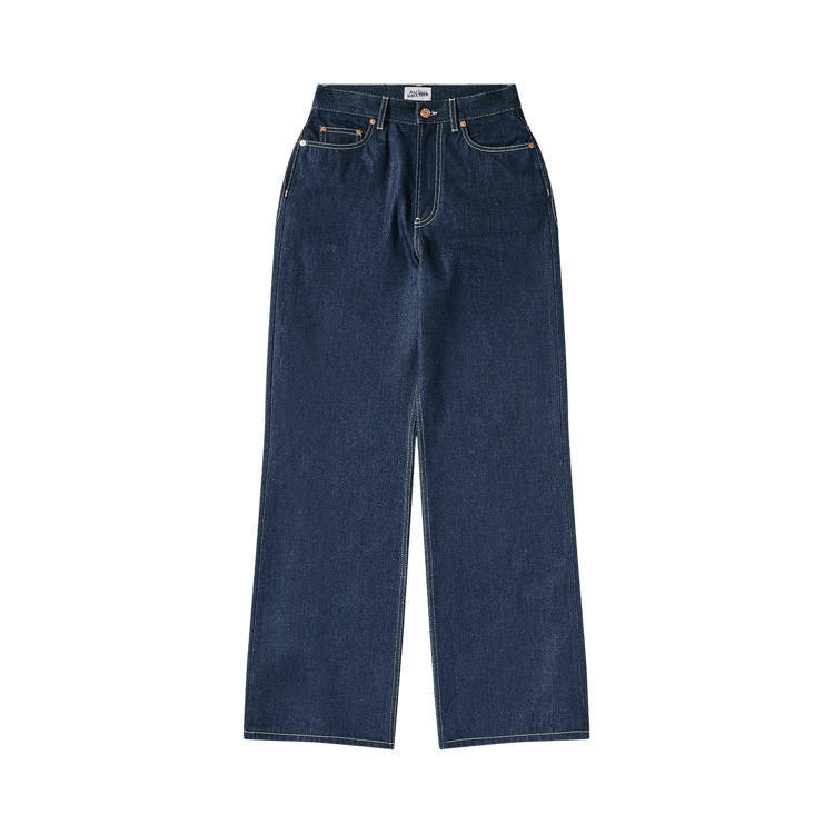 Jean Paul Gaultier Madonna Inspired Denim Pant "Indigo/Tabac"