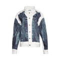 Jean Paul Gaultier Trompe Denim Jacket "White/Blue"