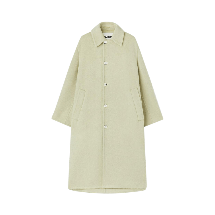 Jil Sander Wool Coat "Mist Green"