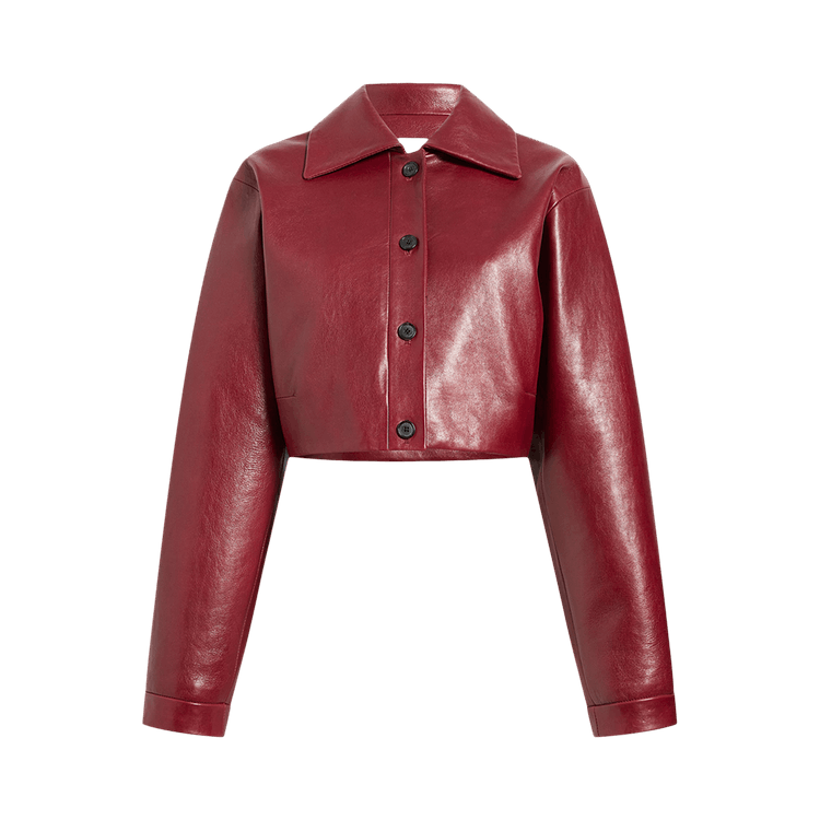 Khaite Sue Jacket "Oxblood"