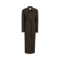 Khaite Lea Coat "Army Melang"