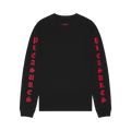 Pleasures OE Heavyweight Long-Sleeve "Black/Red"