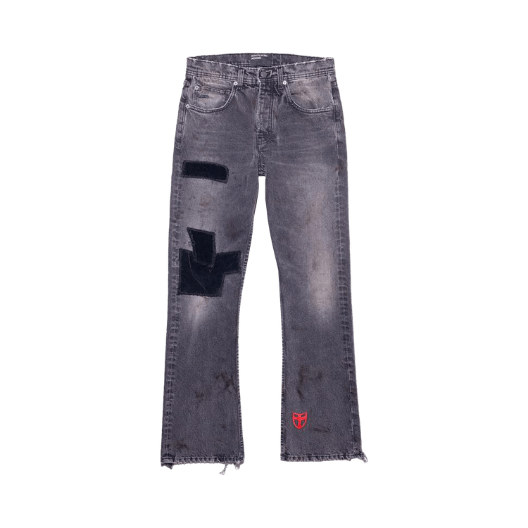 Enfants Riches Déprimés Patchwork Flare Jeans "Black"