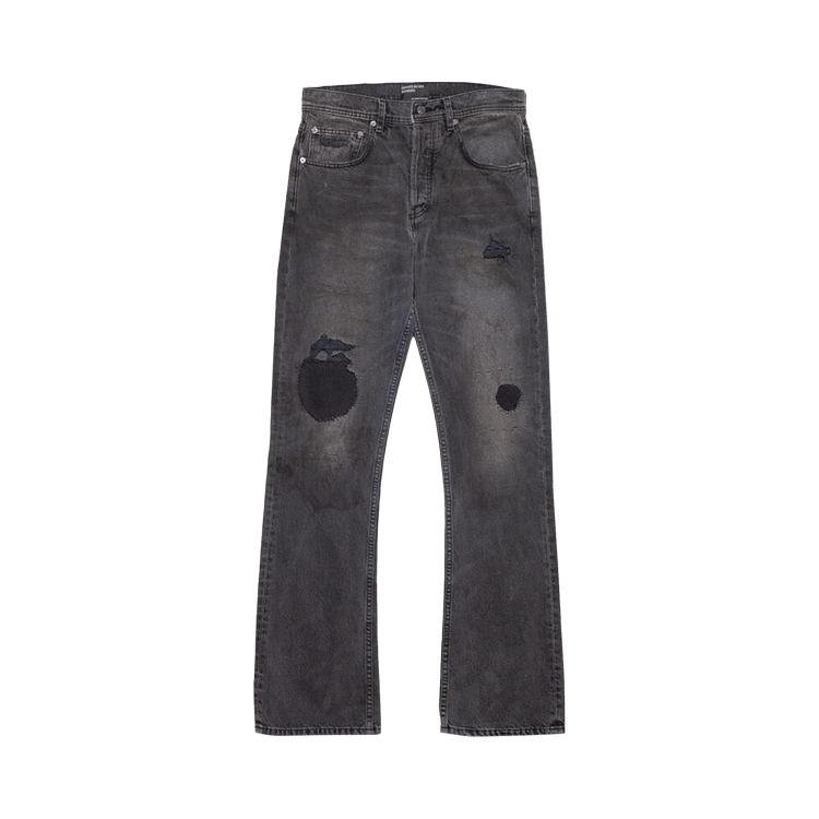 Enfants Riches Déprimés Thrashed Flare Jeans "Black"
