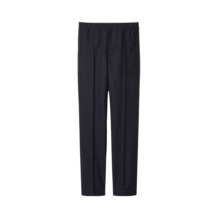 Gucci Jacquard Trousers "Ink"