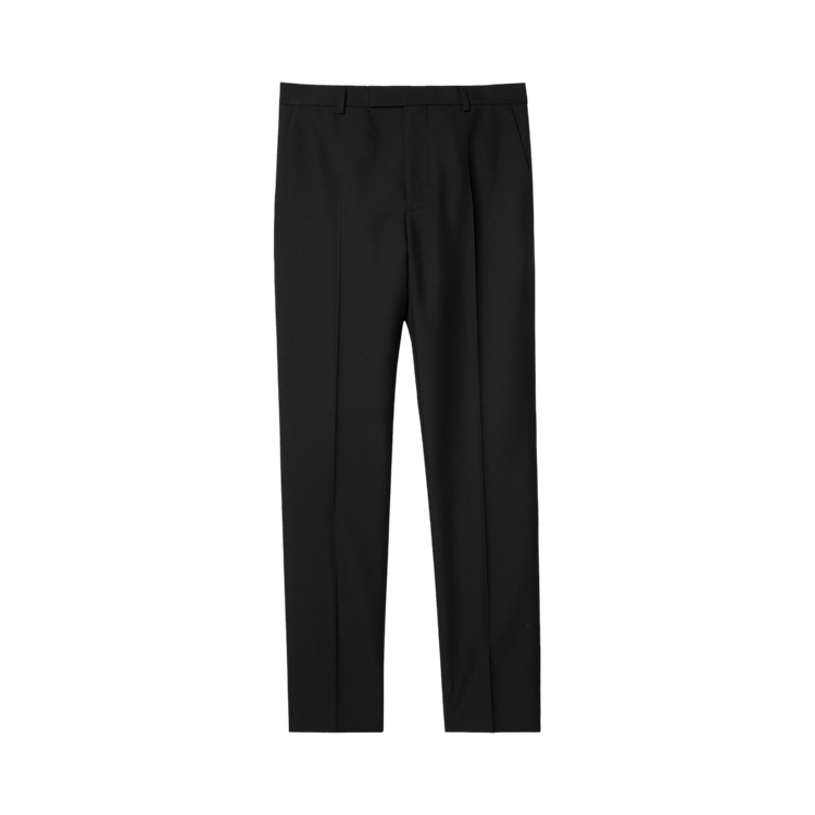 Gucci Wool Blend Twill Pant "Black"