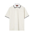 Gucci Piquet Polo Top "White"