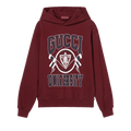 Gucci Printed Jersey Hoodie "Rosso Ancora"