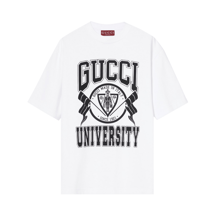 Gucci Printed Jersey T-Shirt "White"