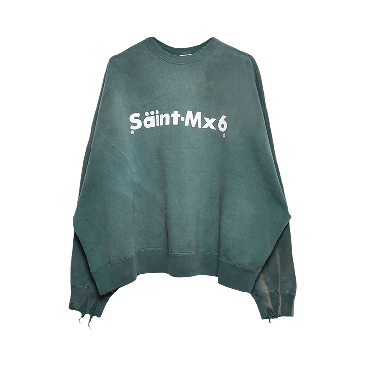SAINT Mxxxxxx Youth Crewneck "Green"