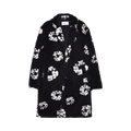 SAINT Mxxxxxx x Denim Tears Wreath Fur Coat "Black"