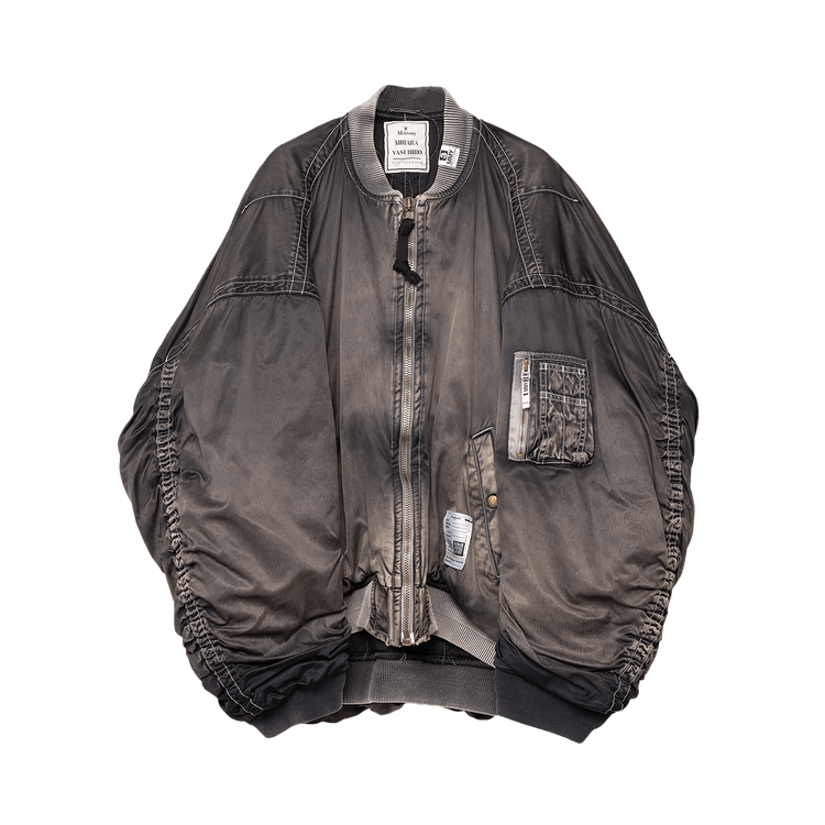 Maison Mihara Yasuhiro MA-1 Bomber Jacket "Black"