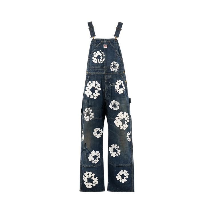 SAINT Mxxxxxx x Denim Tears Wreath Overalls "Blue"